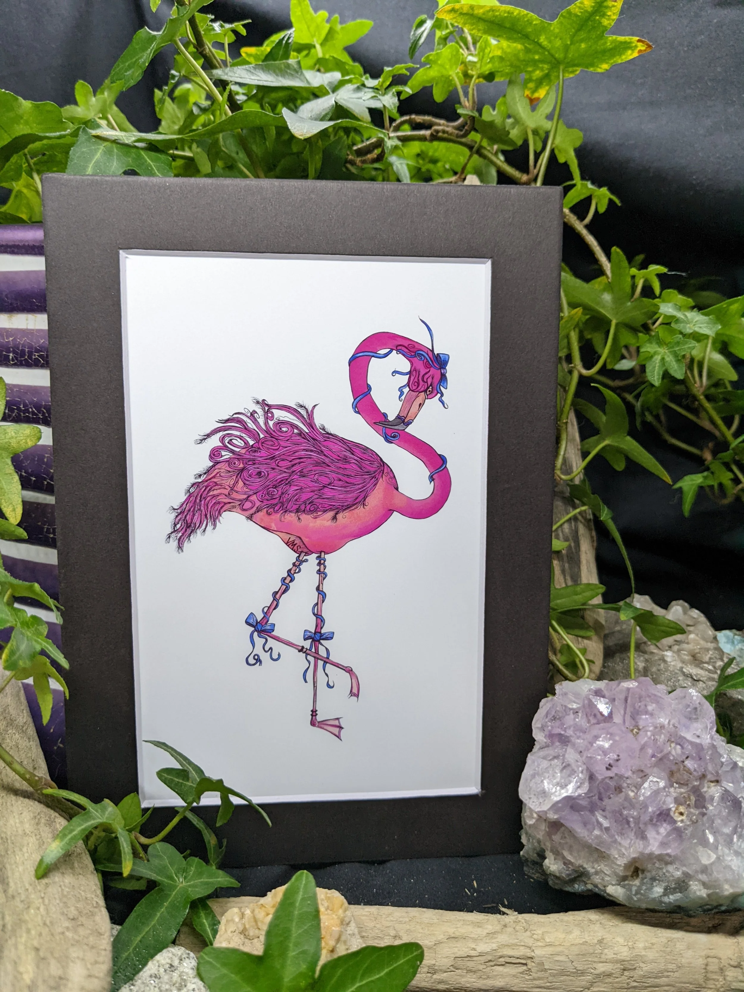 Dixie the Zealous Flamingo
