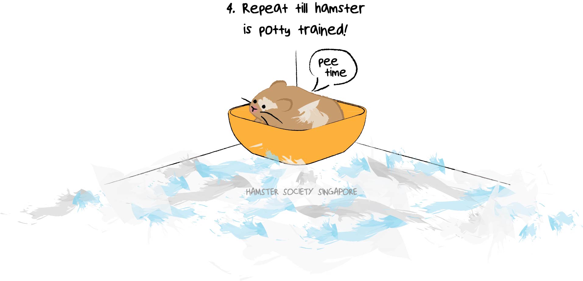hamster potty training