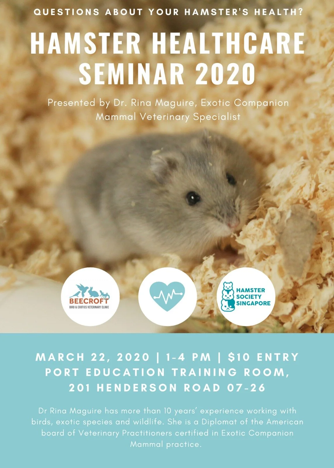 Hamster Healthcare Seminar 22 March 2020