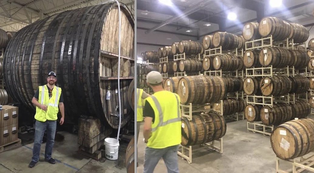 Rufus Hoffman, left, collaborates with Asheville’s Wicked Weed for a collaboration beer.