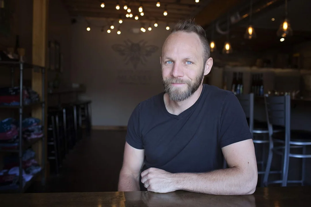 Glenn Lavender of Silver Hand Meadery. Photo c/o Silver Hand Meadery.