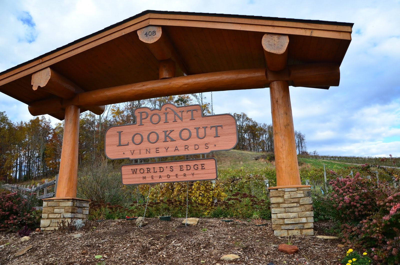 A Romantic View That Sits Atop The North Carolina Mountains Triangle Around Town