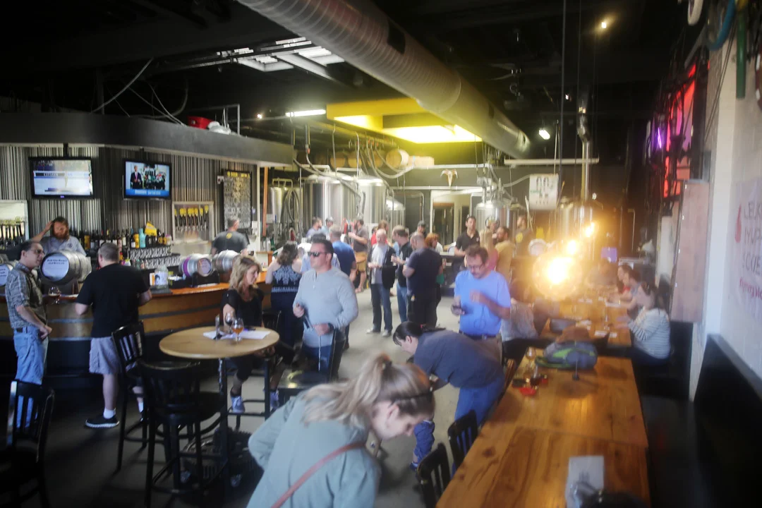 Crank Arm's 4th Annual Casks on Fools kicked off NC Beer Month.
