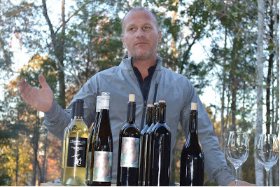 Joey Medaloni, winemaker and owner of Medaloni Cellars in Lewisville.