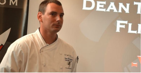Chef Dean Thompson of Flight's Restaurant has made it to the Fire in the Triangle finals.