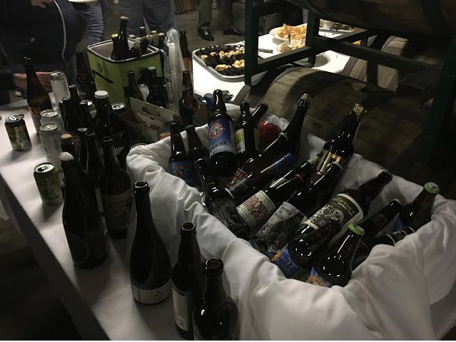 Close to 100 different beers were available to sample during the Foothills bottle share on Jan. 27.