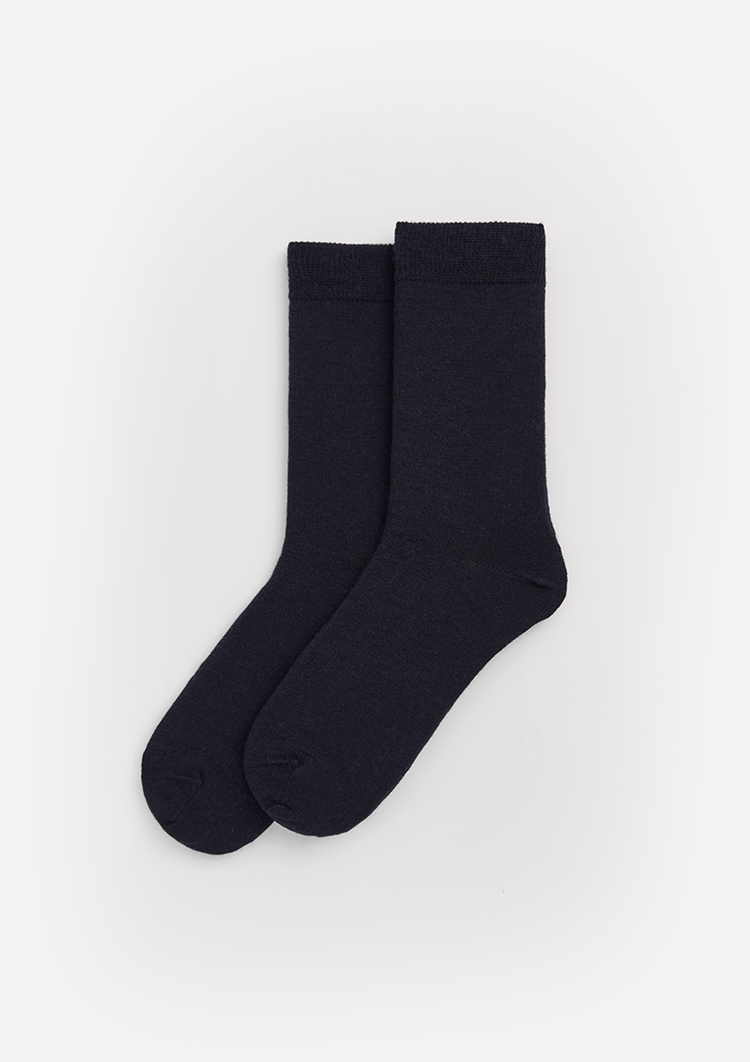Pairs Merino Socks Inky Blue