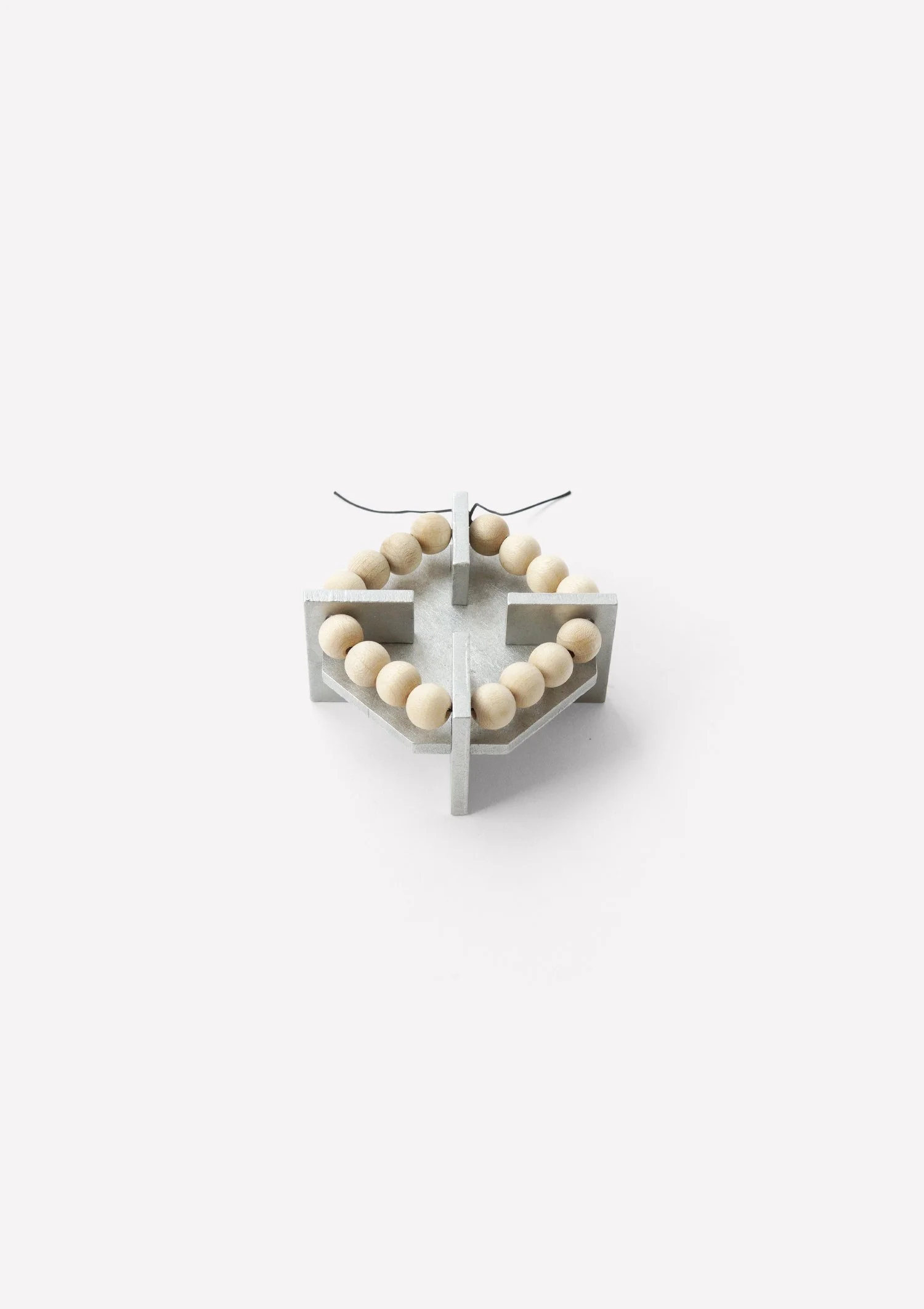 Daniel Van Lierop Beaded Candle Holder