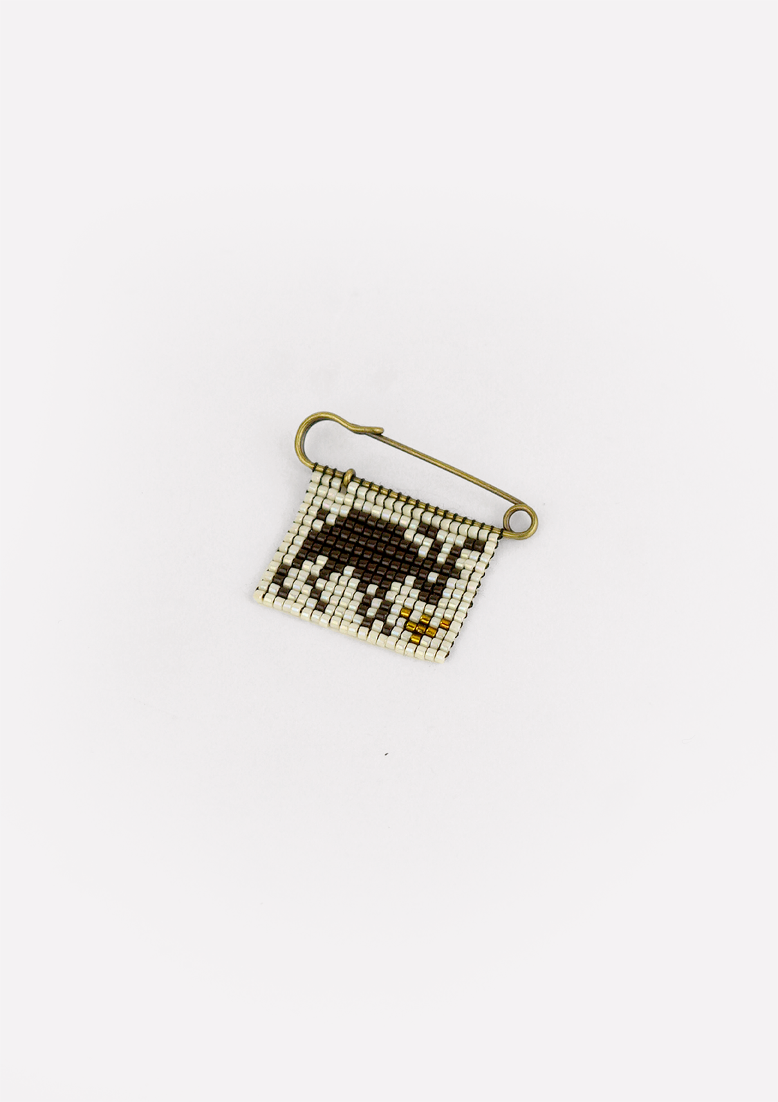 Venerable Beads Goat Pin