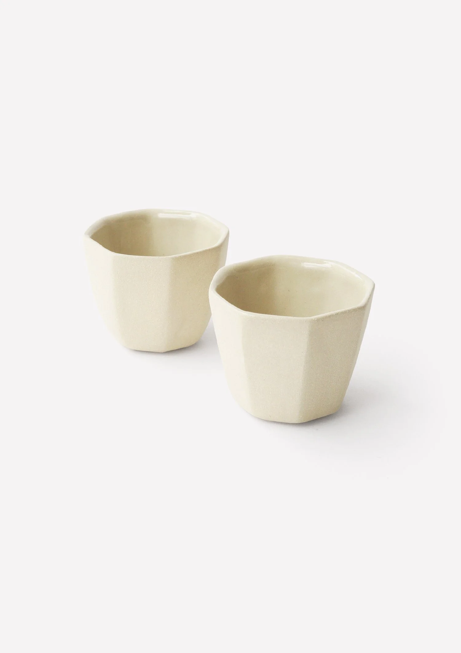 Alice Guillaume Faceted Pinch Cup