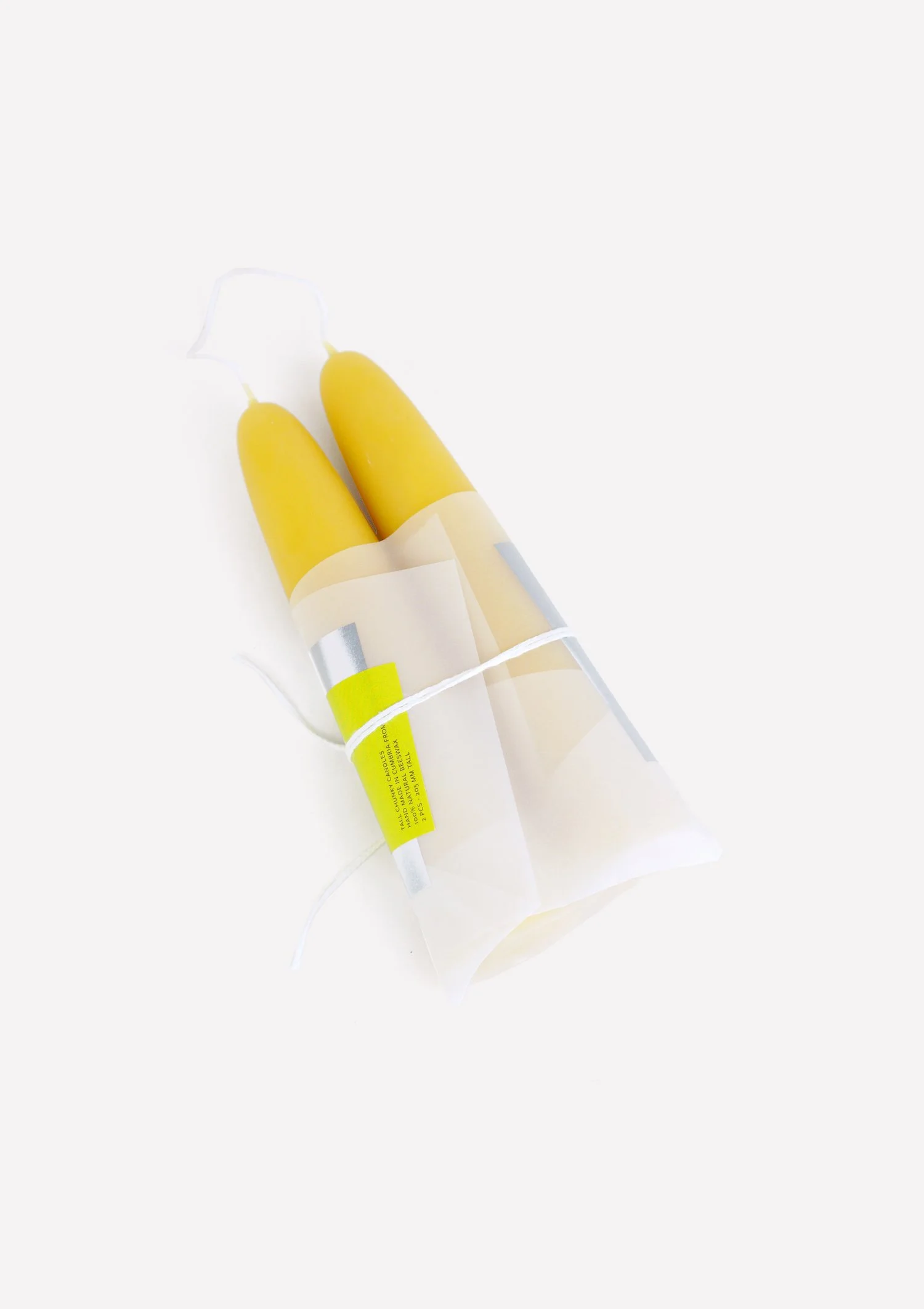 Opah Store Beeswax Tall Chunky Candles