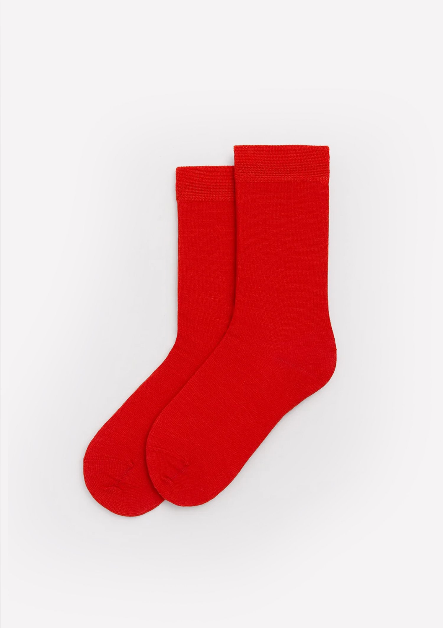 Pairs Merino Socks Red