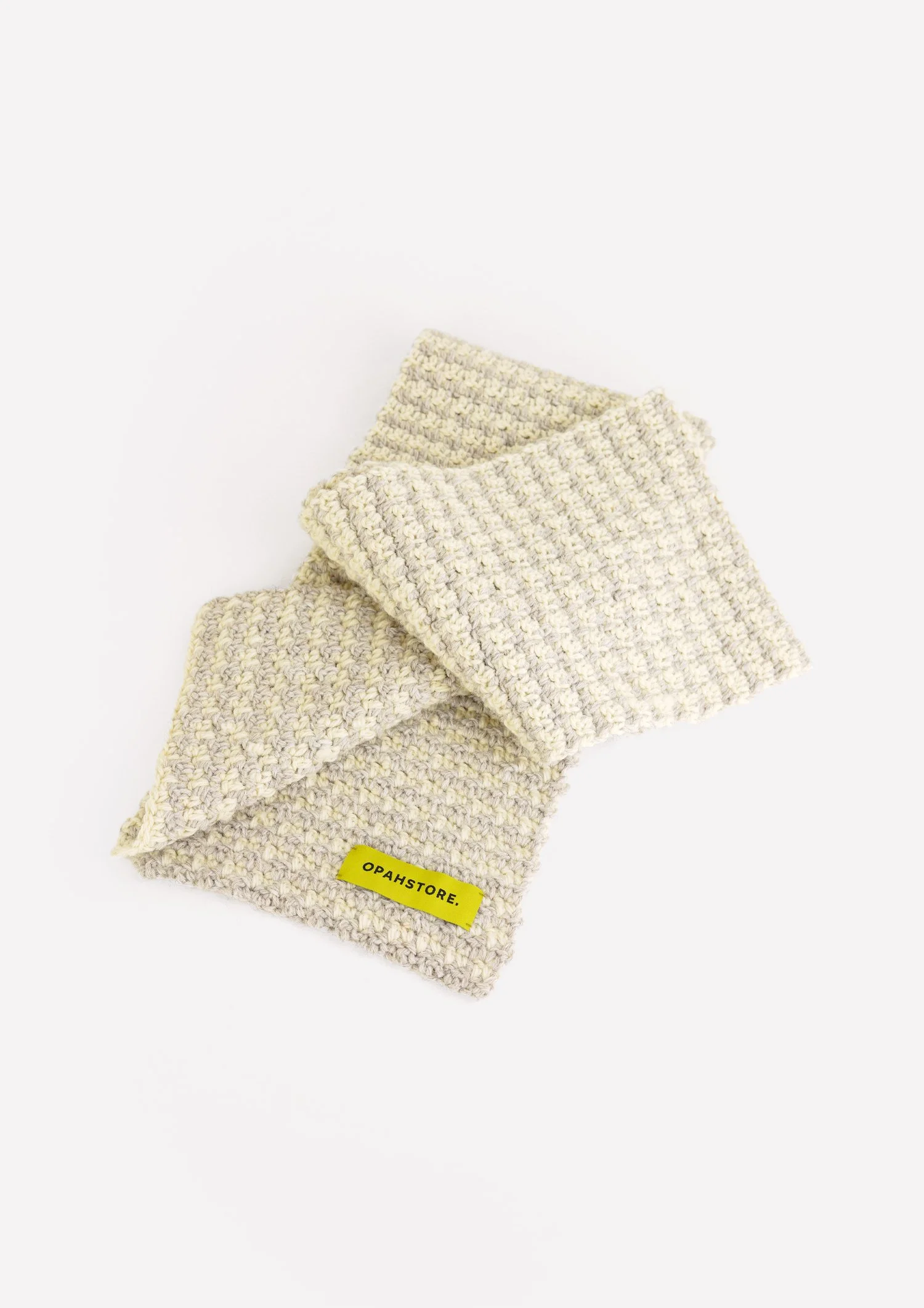 Huy Tim Crochet Scarf Cream