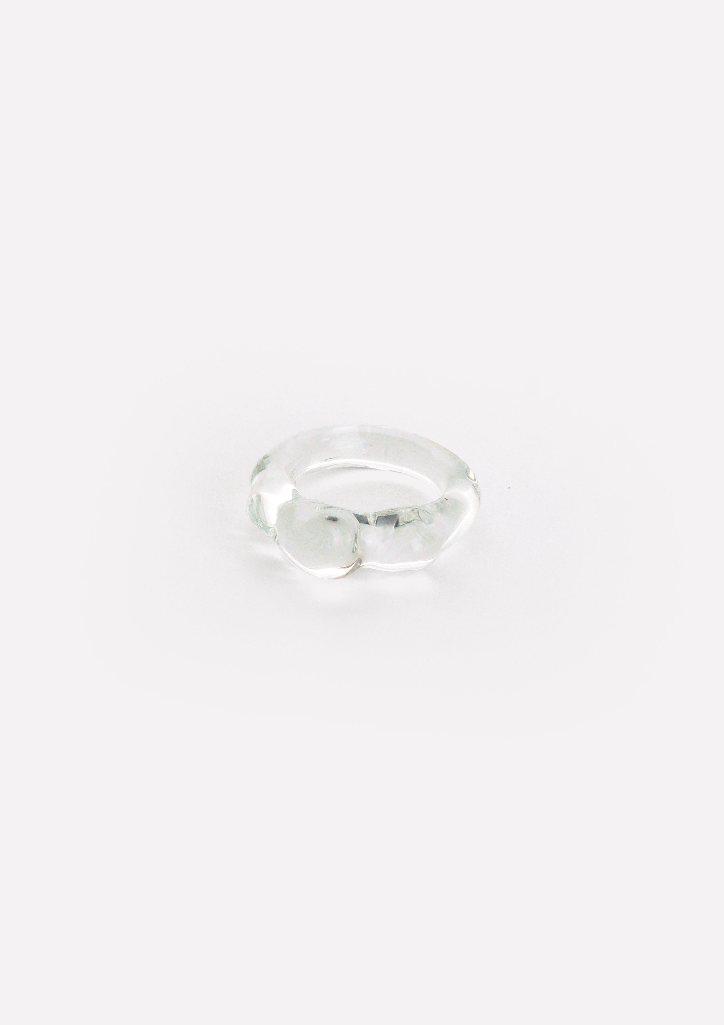 Sieces Glass Chunky Ring