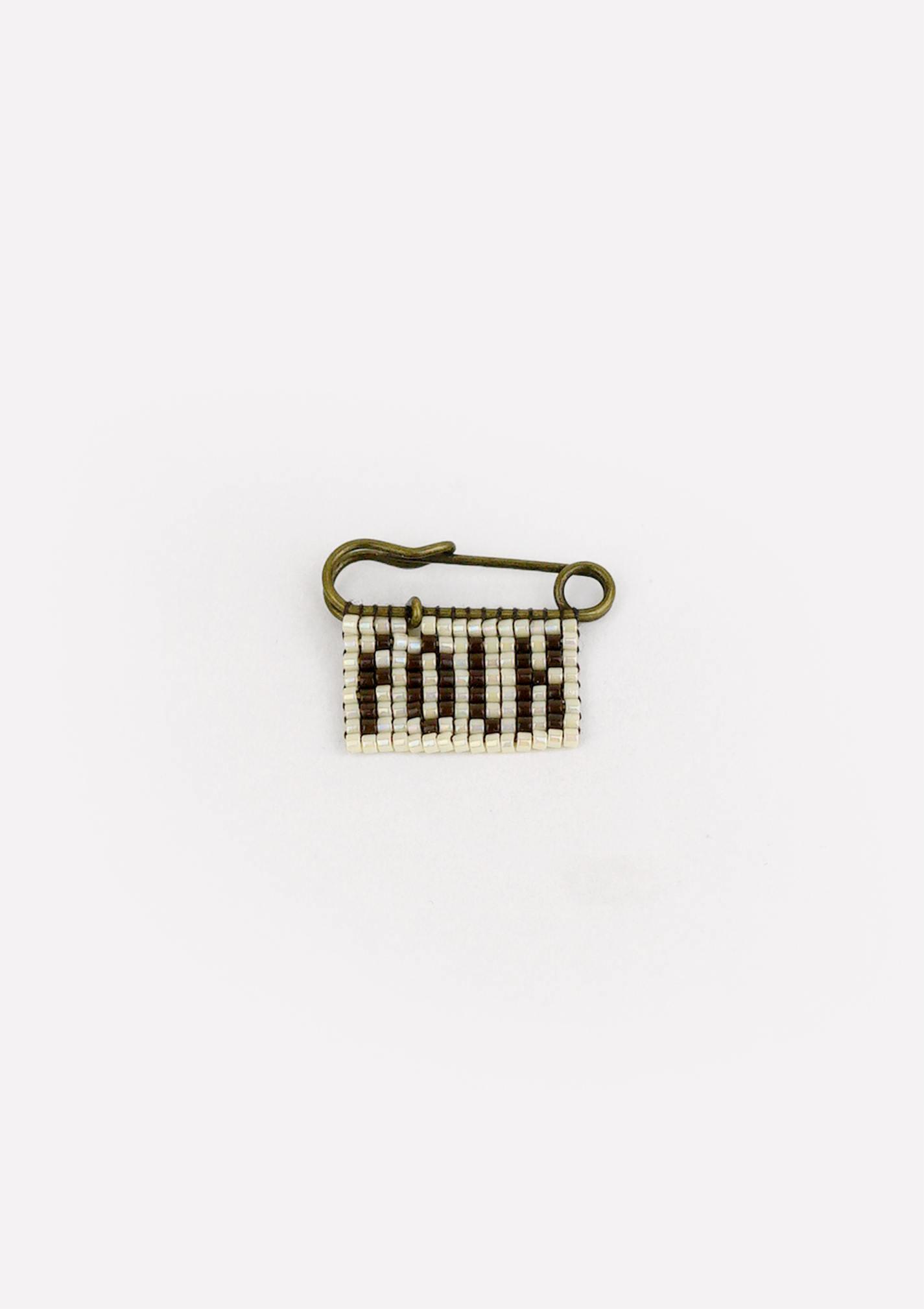 Venerable Beads Folk Pin