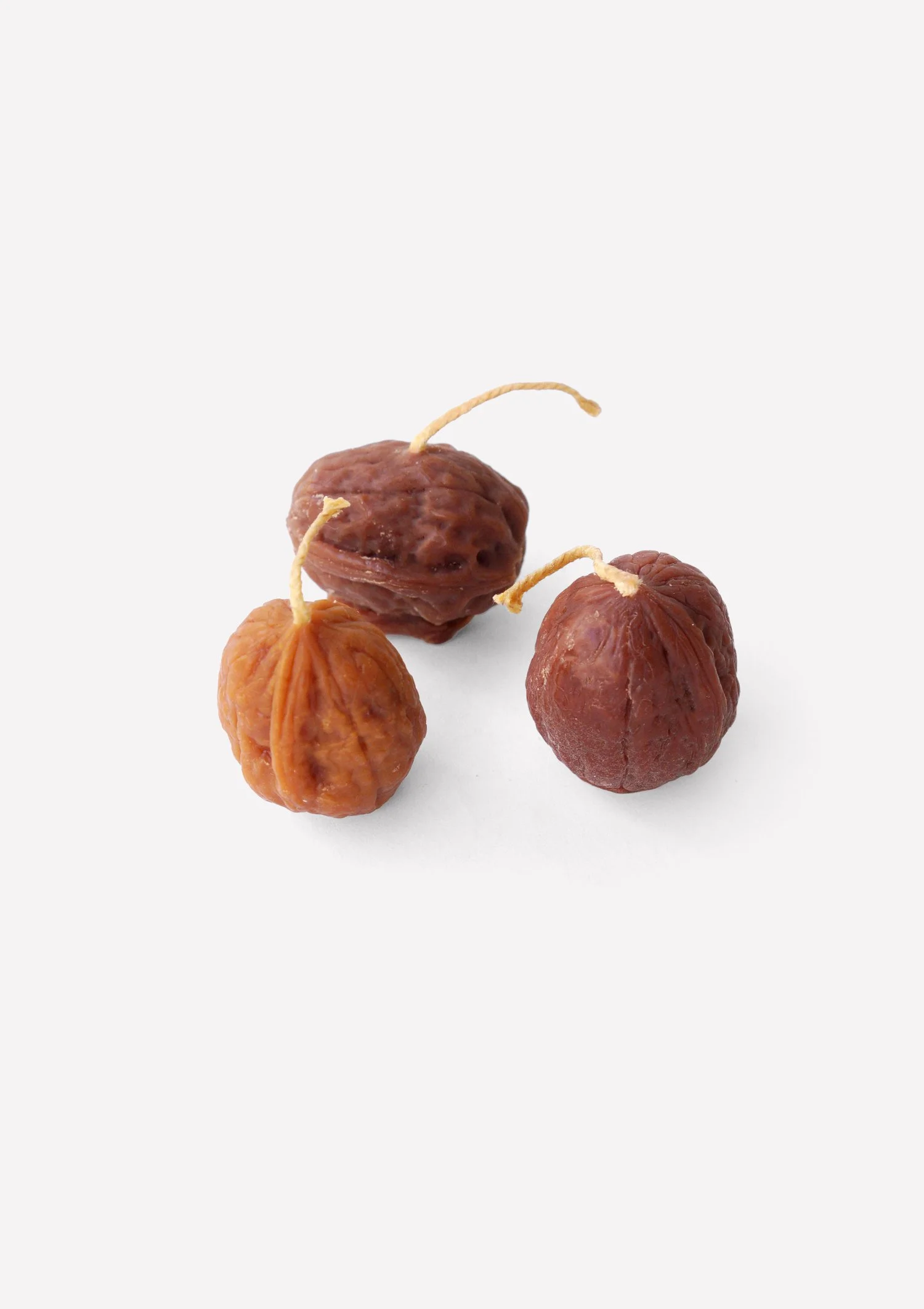 Bombi Walnut Candle Set