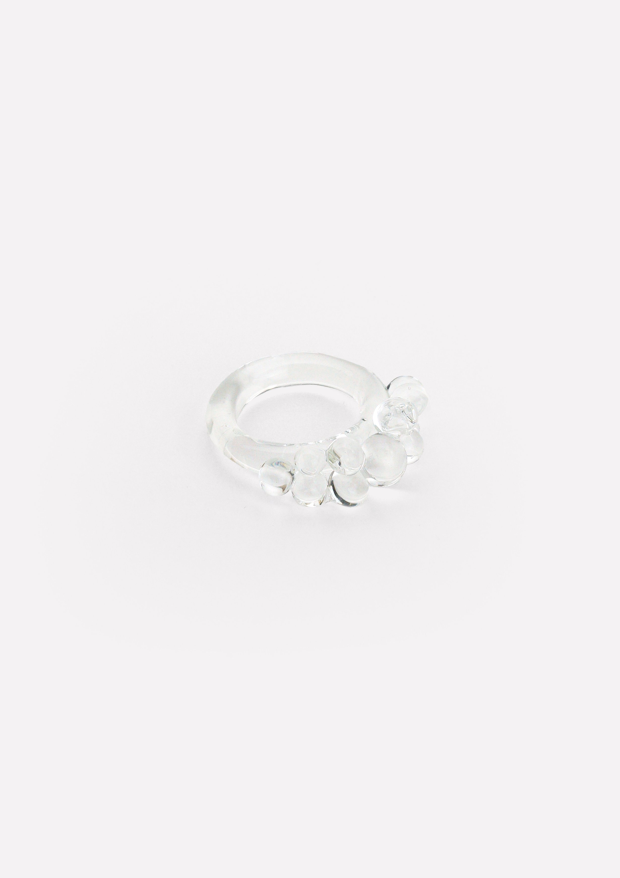 Sieces Glass Bubble Ring