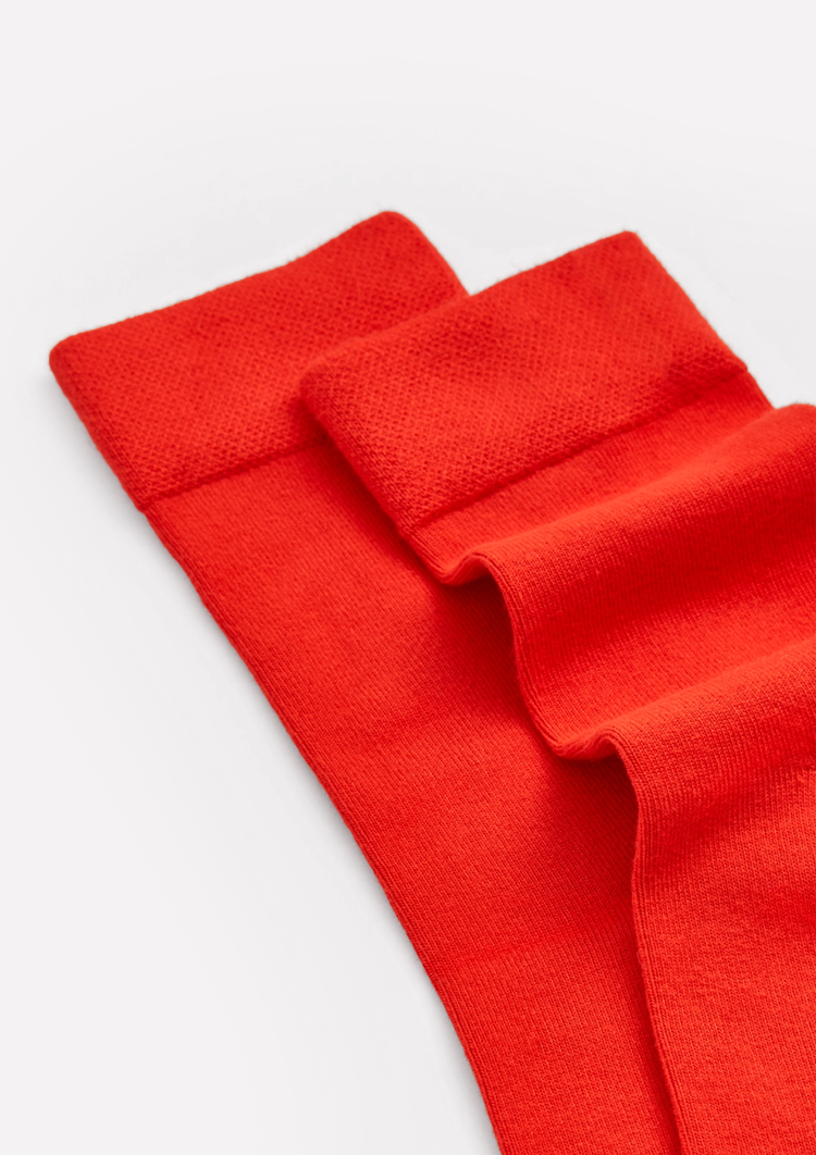 Pairs Bamboo Socks Red