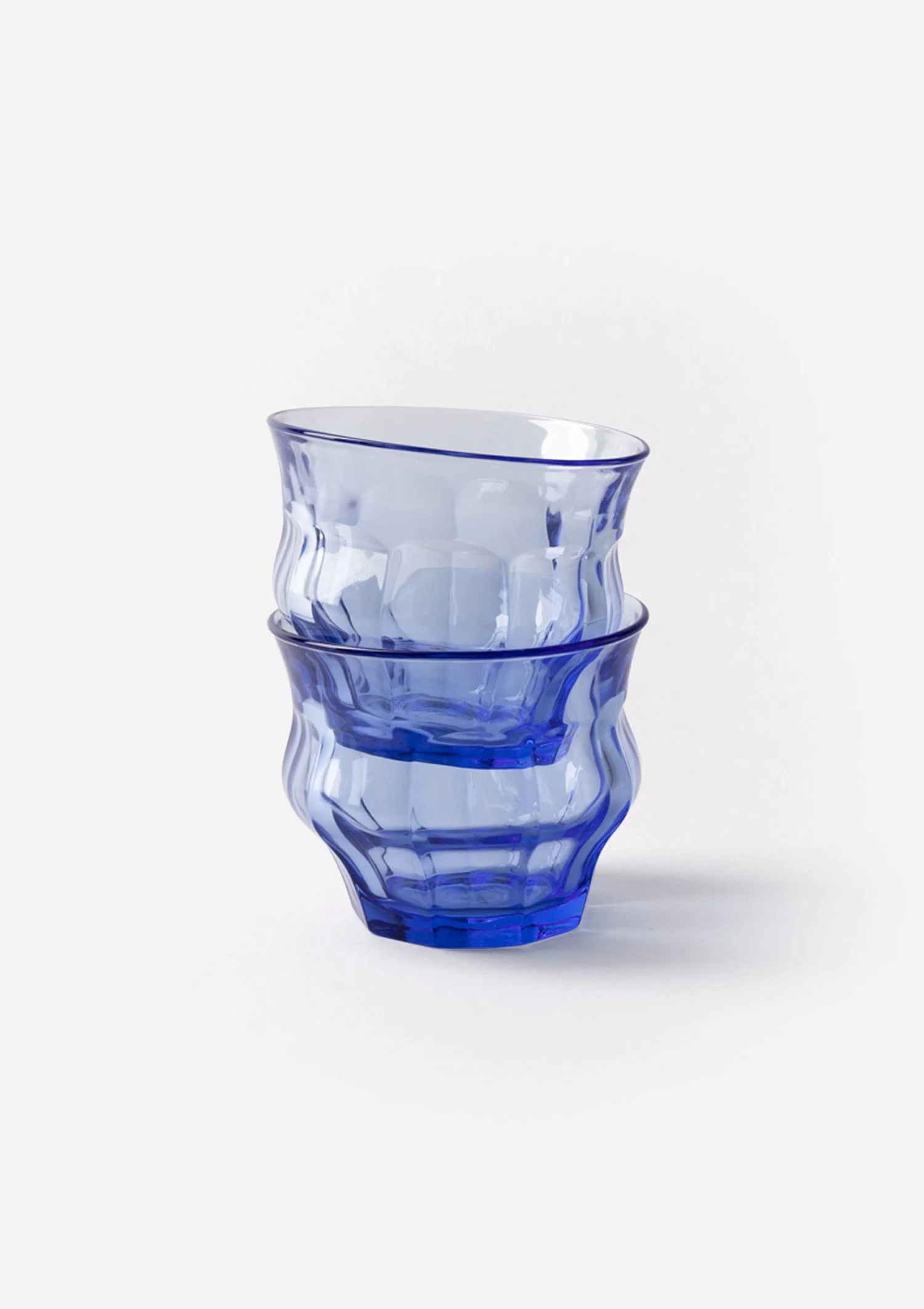 Ensemble Tipsy Glass Blue