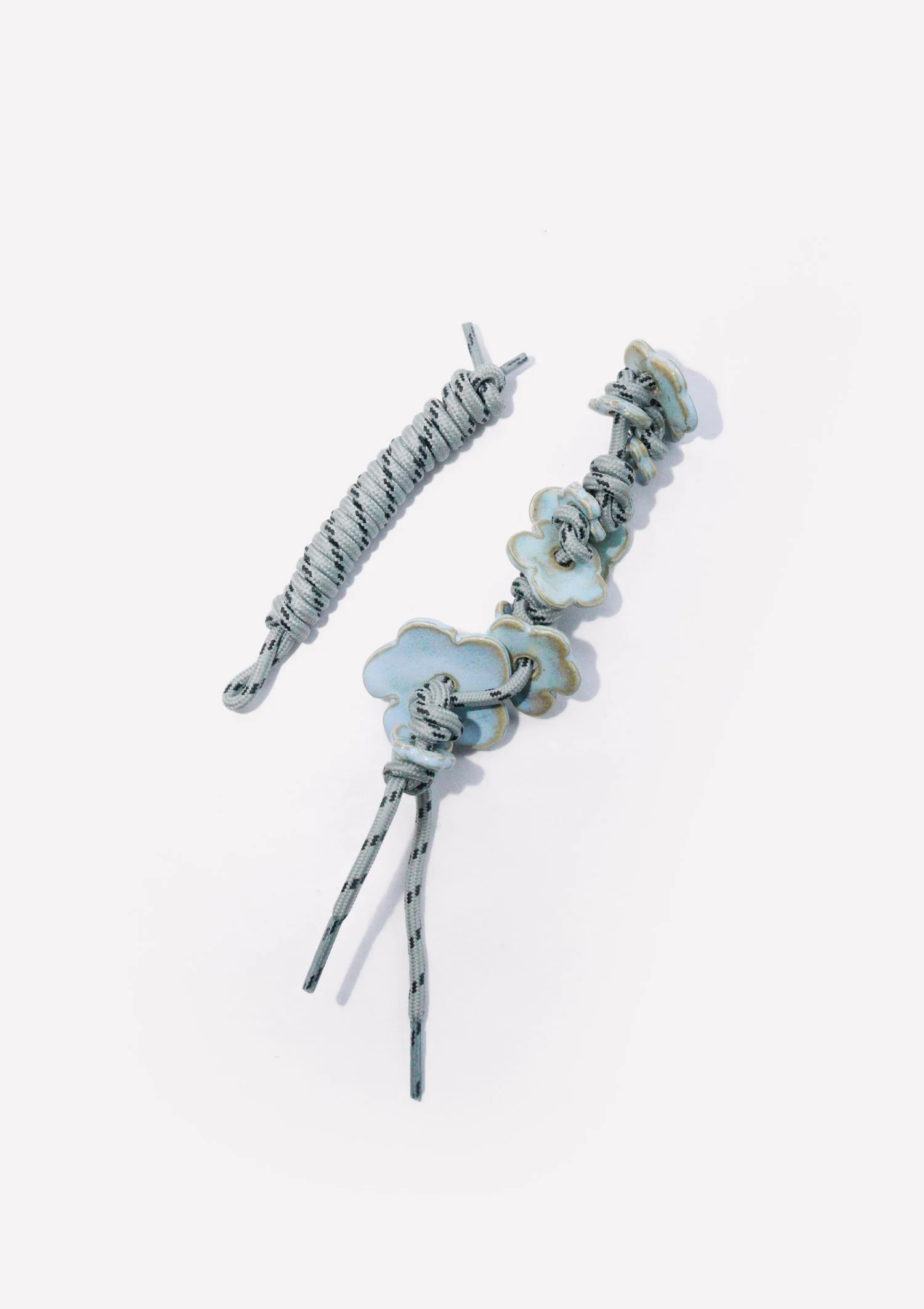 Flowerhead Blossom Lace Charm Blue