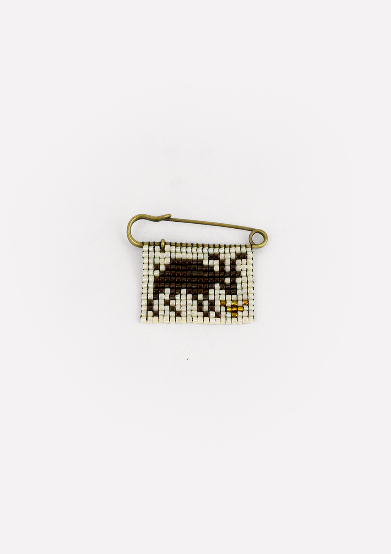 Venerable Beads Goat Pin