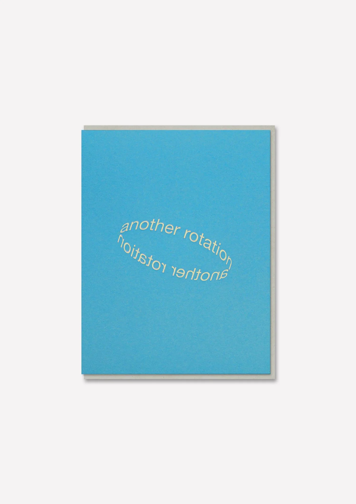 Short Talk Card Another Rotation