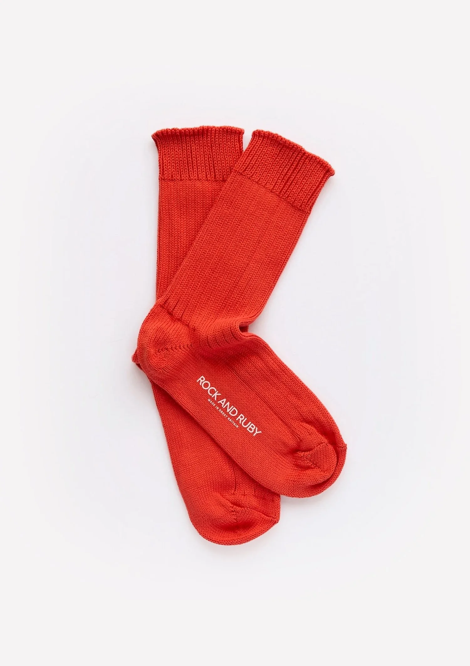 Rock & Ruby Tangerine Agnes Cotton Socks
