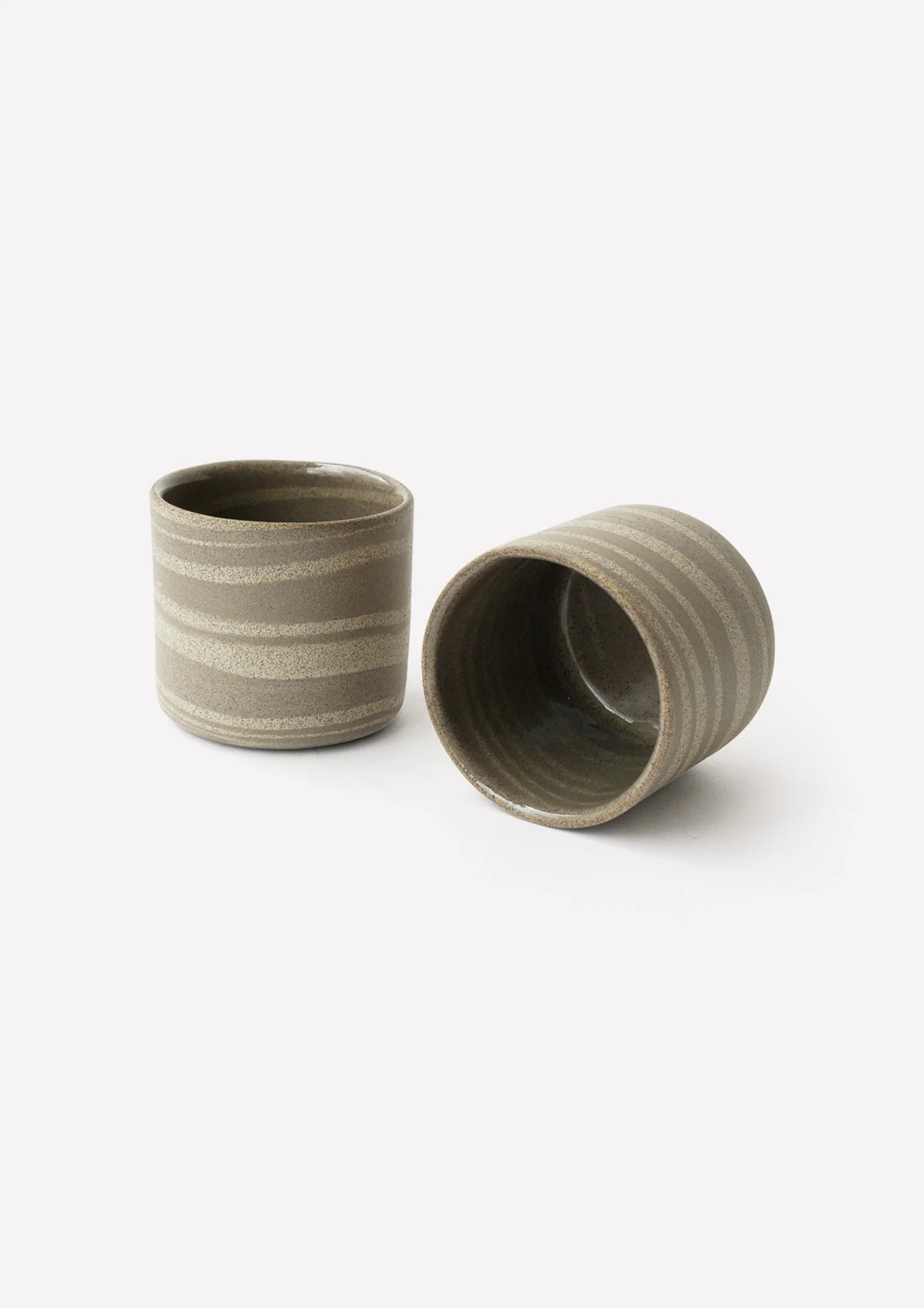 Alice Guillaume Flat White Cup Grey