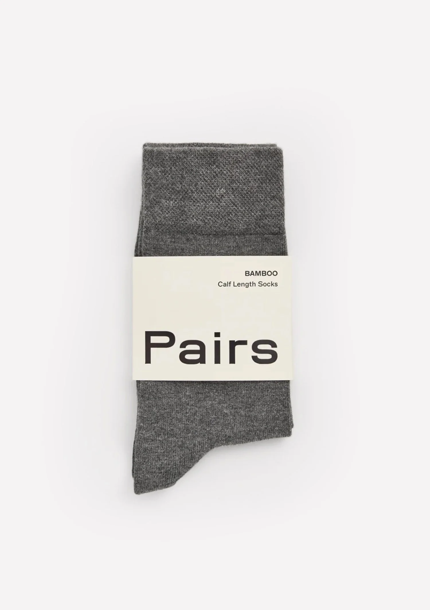 Pairs Bamboo Socks Grey