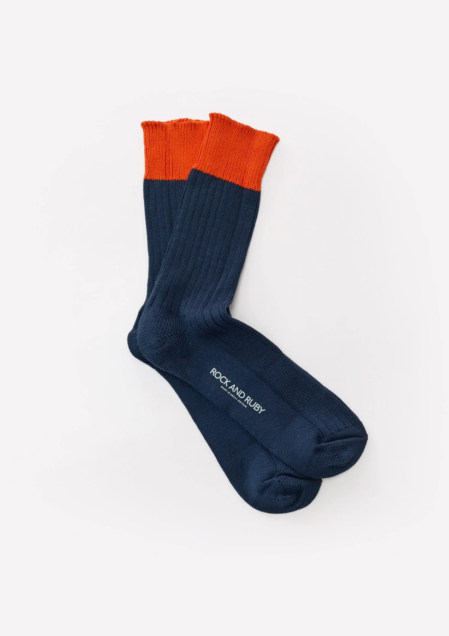 Rock & Ruby Indigo Woody Cotton Socks