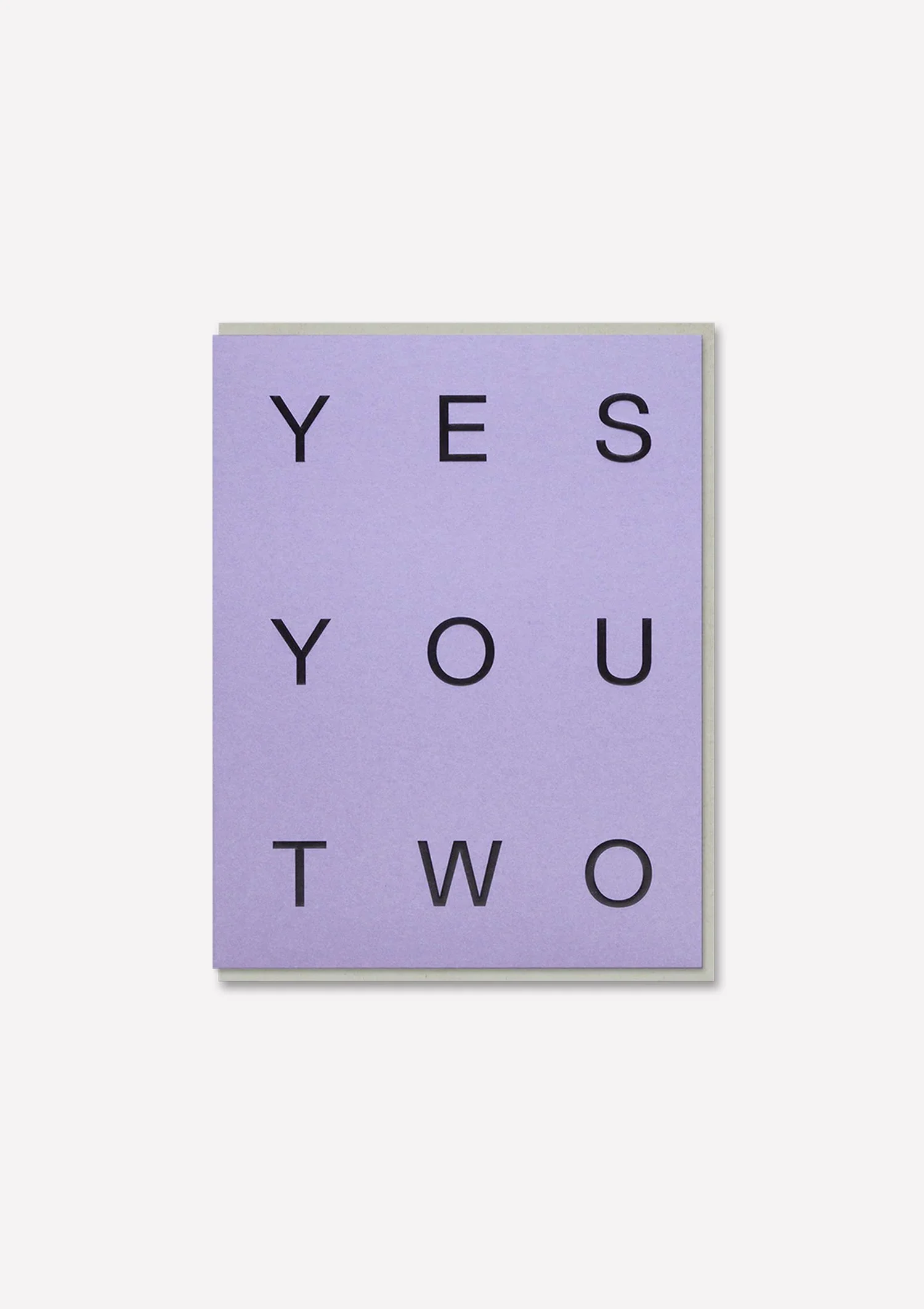 Short Talk Card Yes You Two