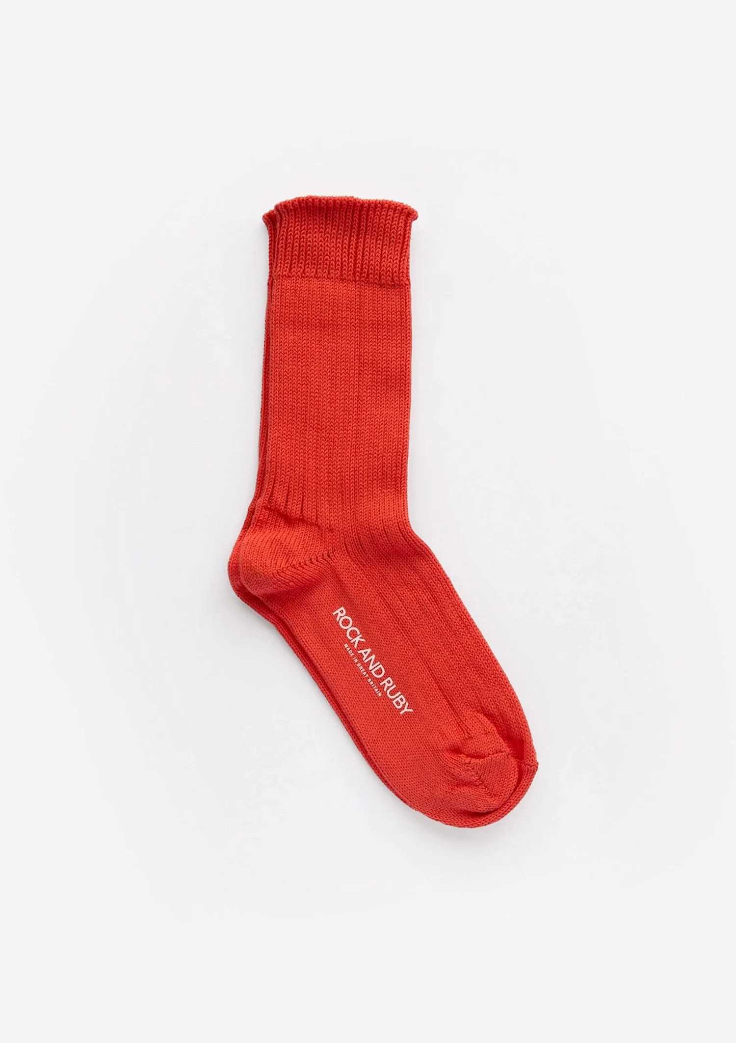 Rock & Ruby Tangerine Agnes Cotton Socks