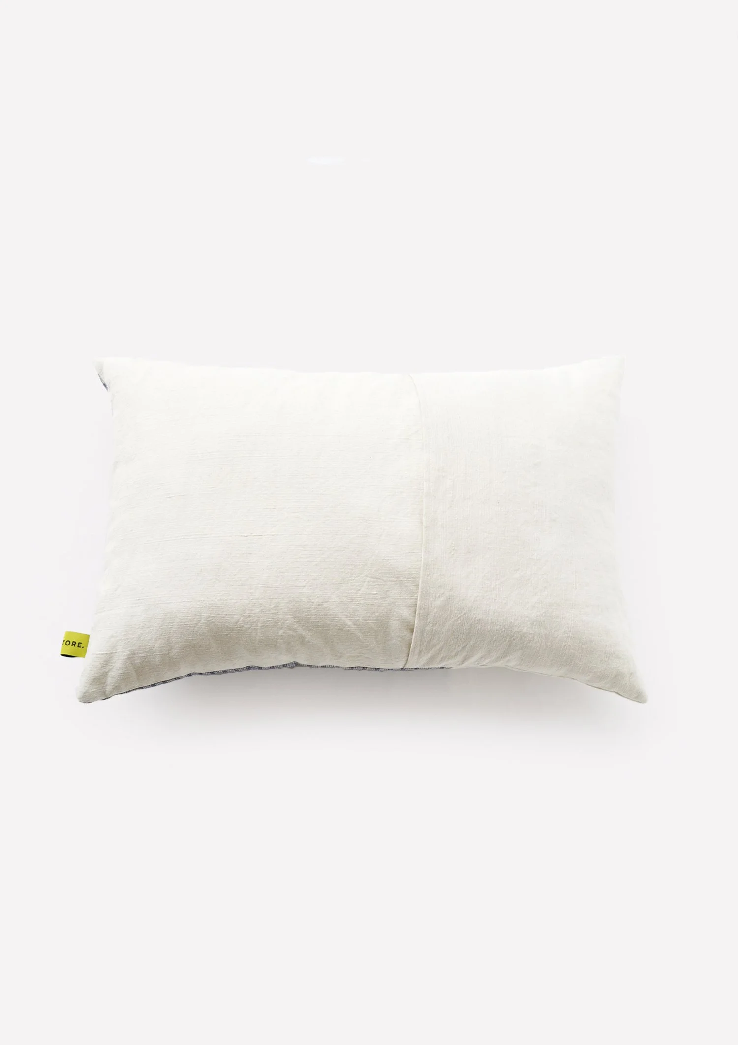 Opah Store Blue Check Cotton Cushion