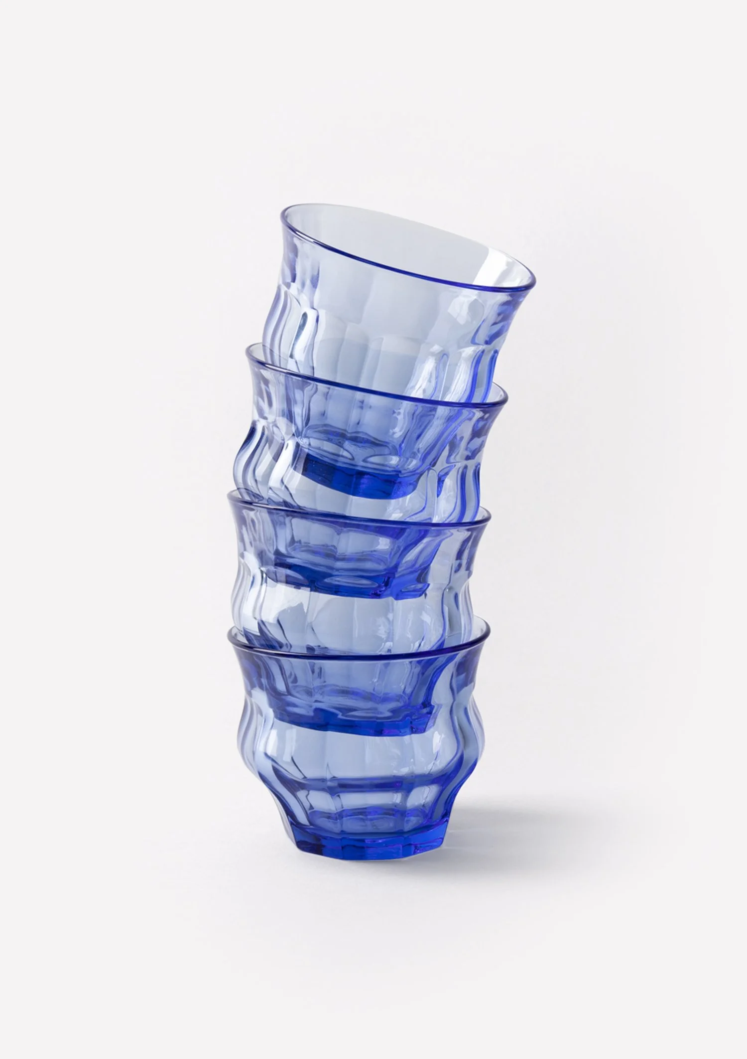 Ensemble Tipsy Glass Blue