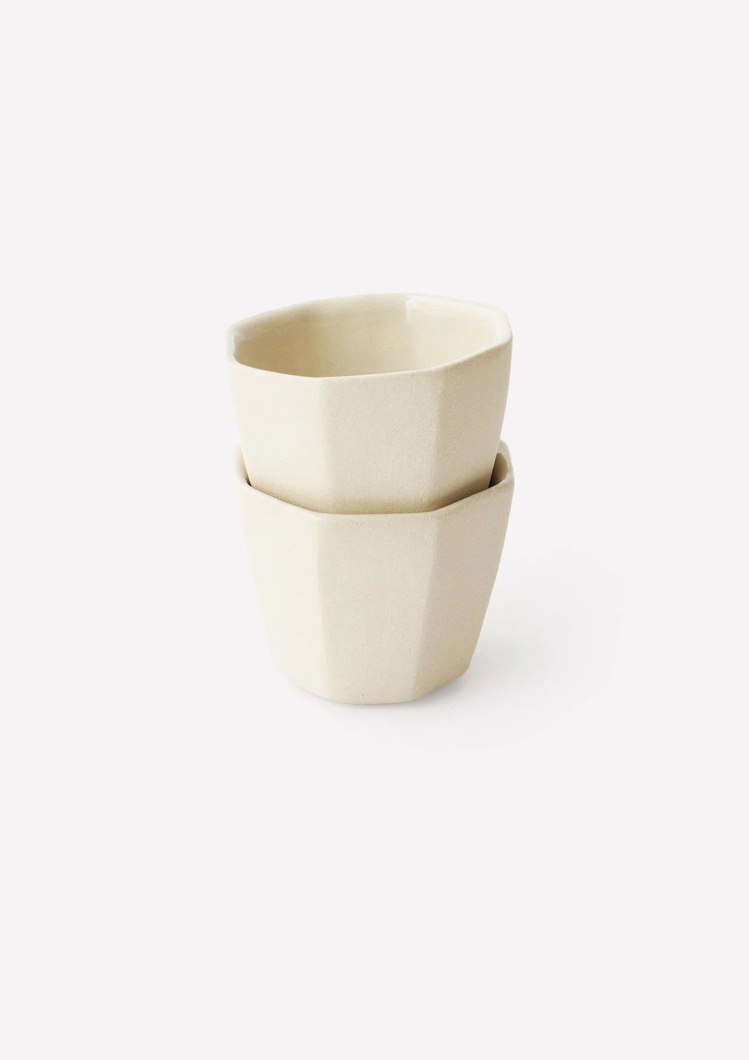 Alice Guillaume Faceted Pinch Cup