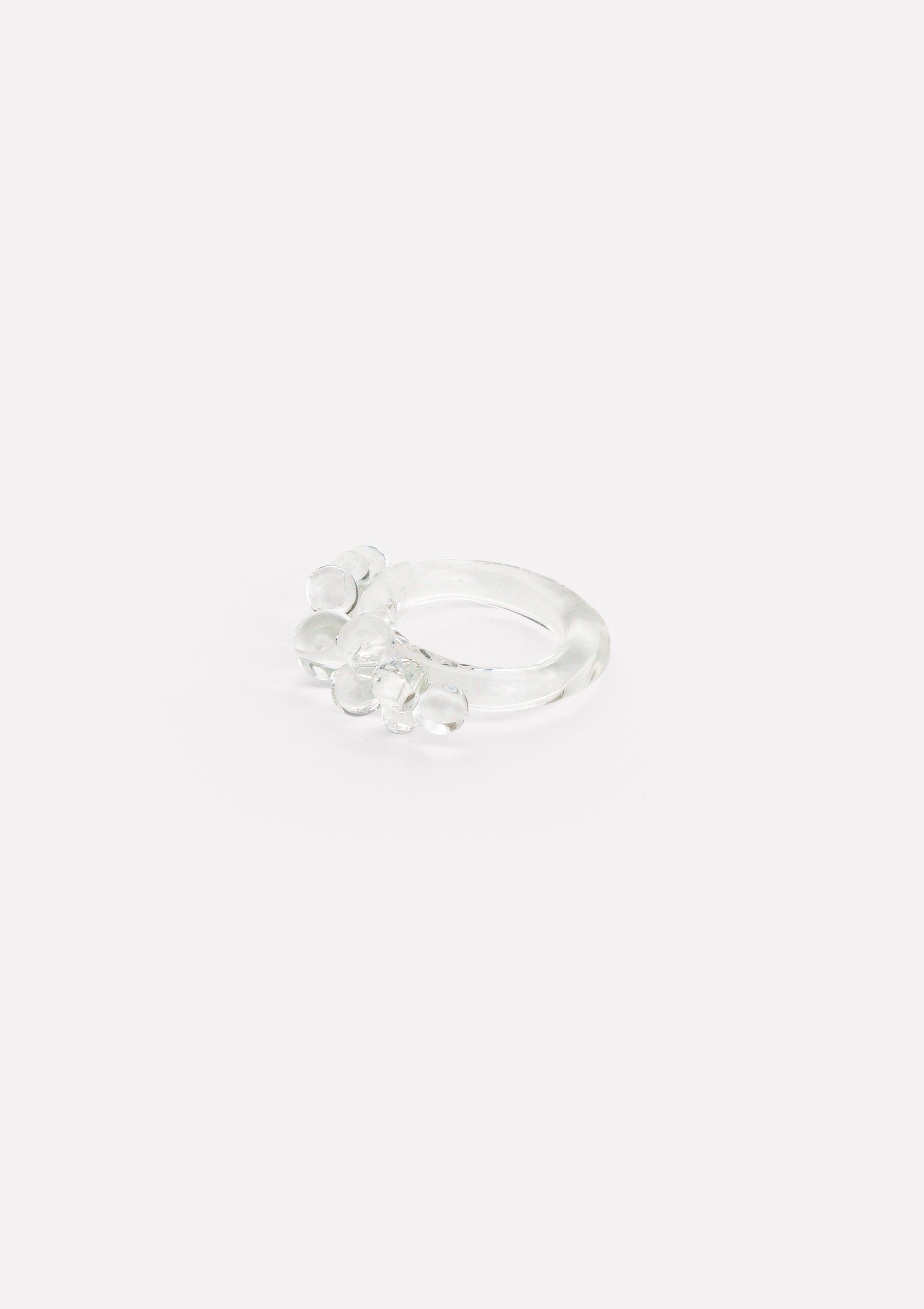 Sieces Glass Bubble Ring