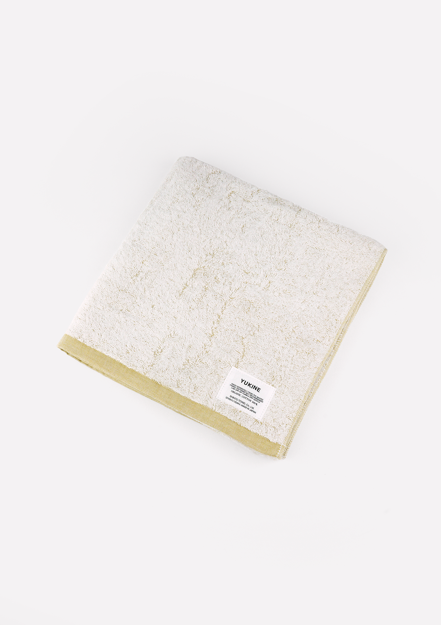 Shinto Yukine Cotton Towel Yellow