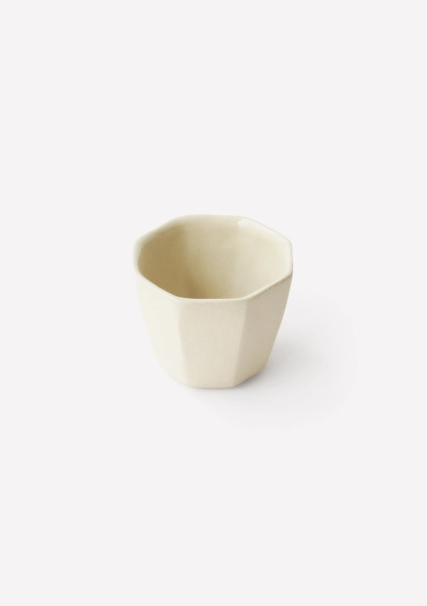 Alice Guillaume Faceted Pinch Cup