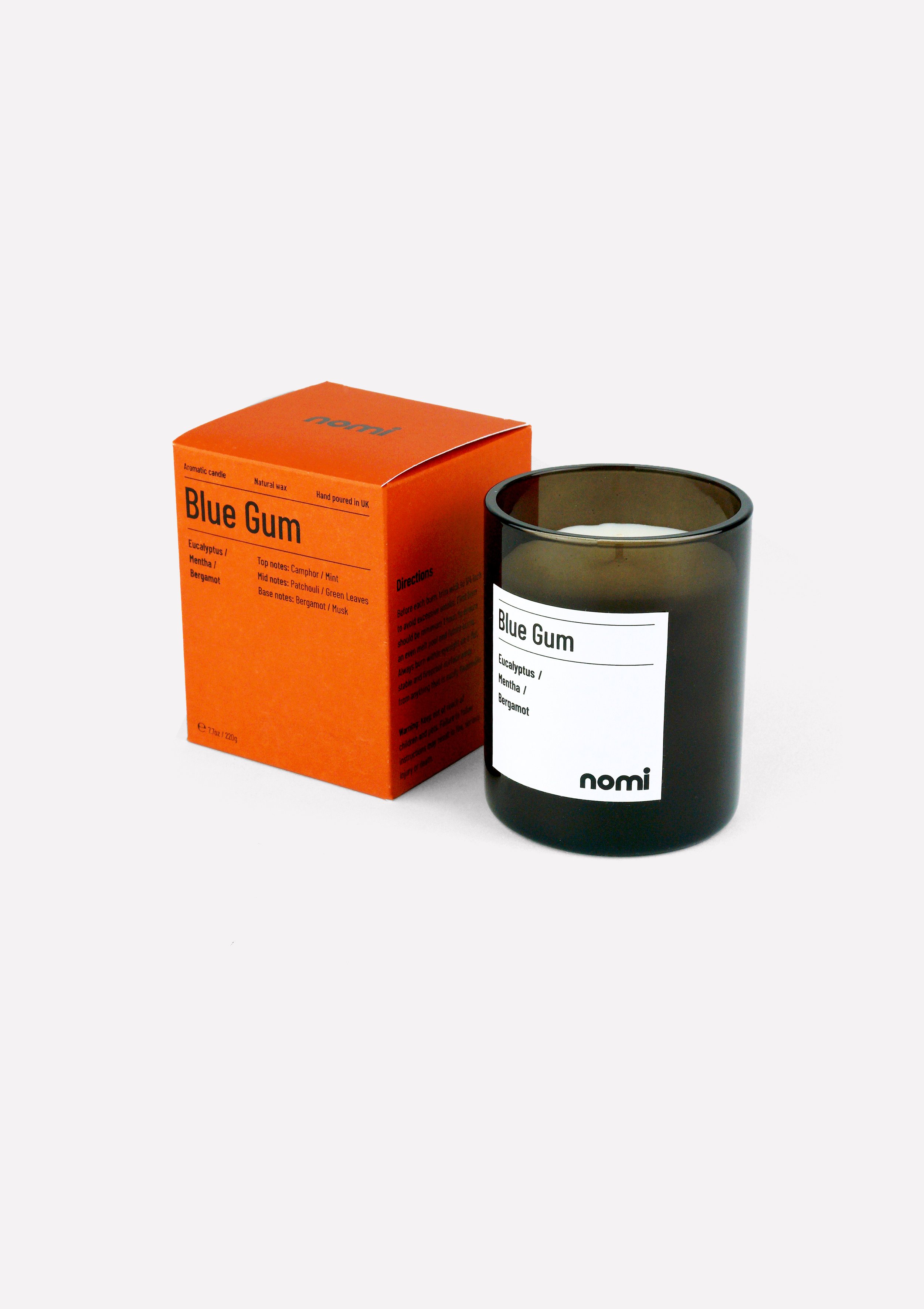Nomi Candle Blue Gum Scented Candle