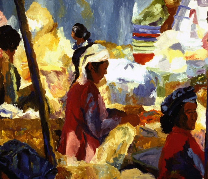 Ubud Market V, 36x42, 1979