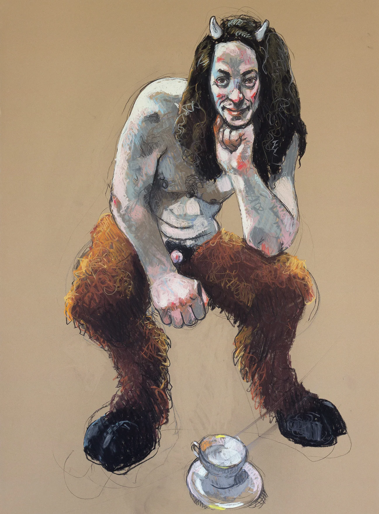 Faun With Tea