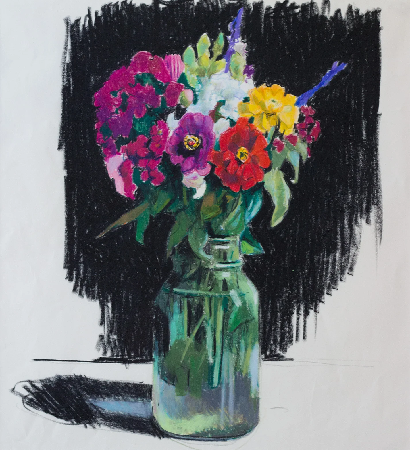 Amagansett Zinnias