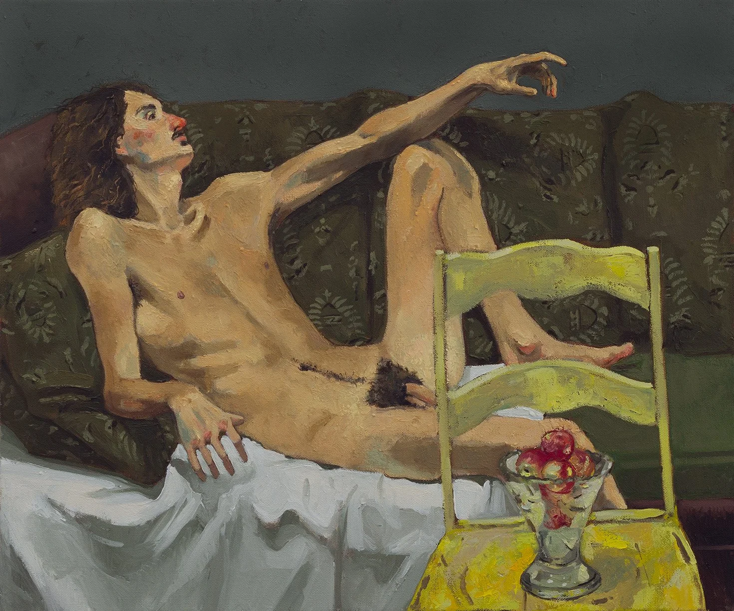 Man with Apples