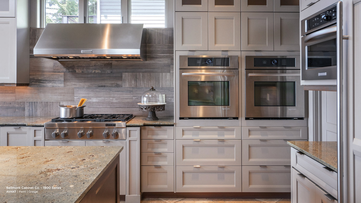  Belmont custom kitchen cabinets installed 