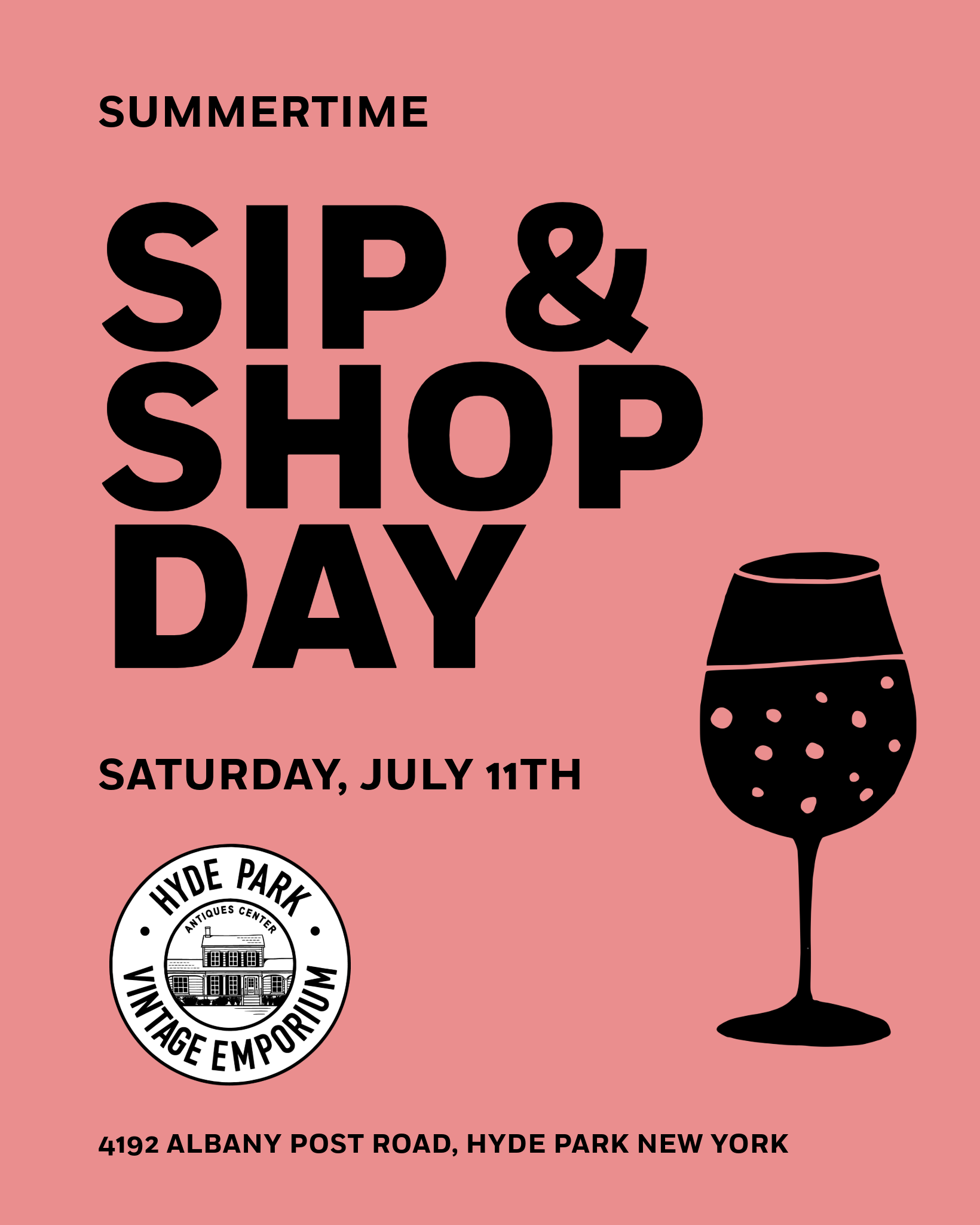 summertime sip &amp; shop - hyde park 