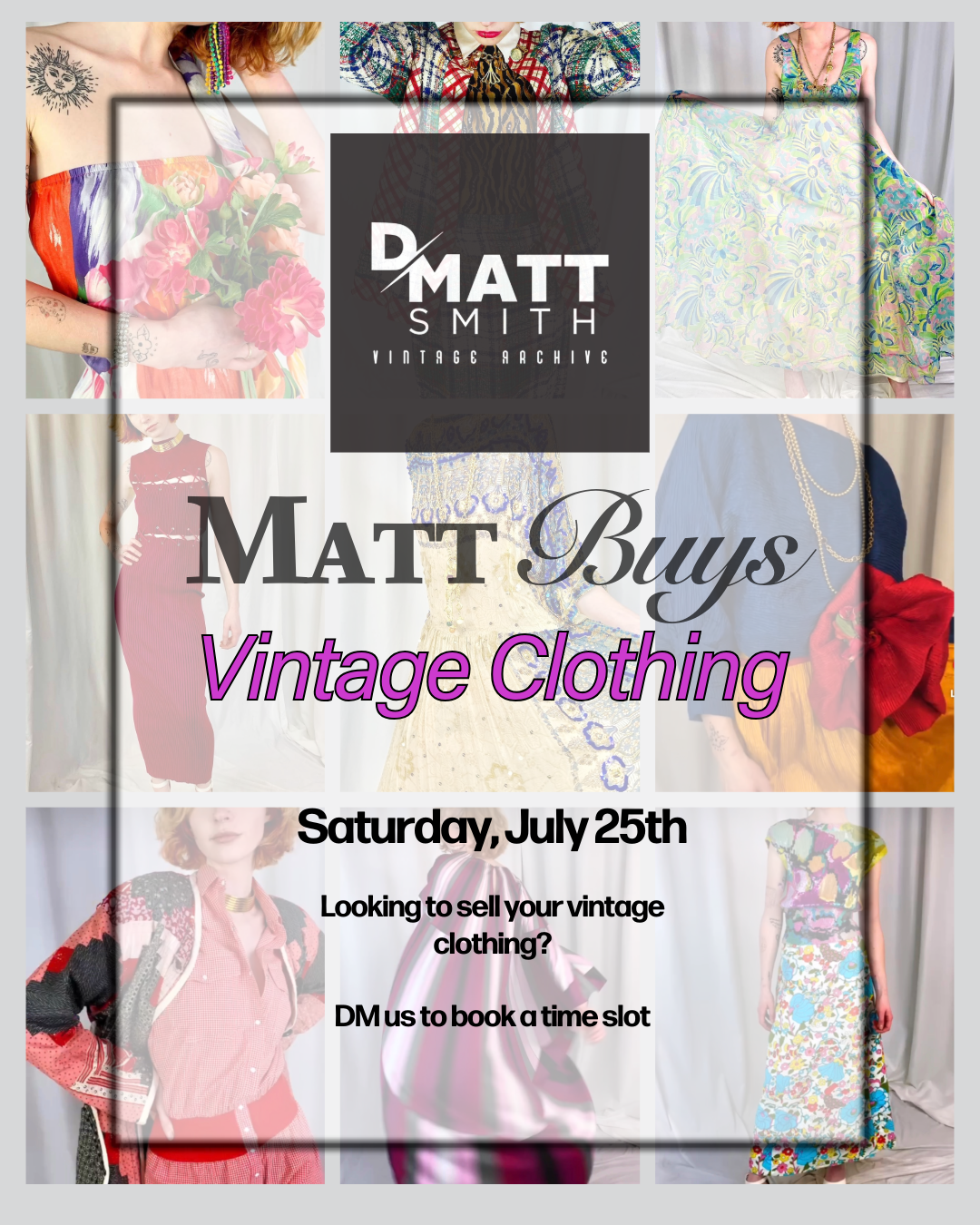 D Matt Smith Buys Vintage Clothing - NVE Ware-House