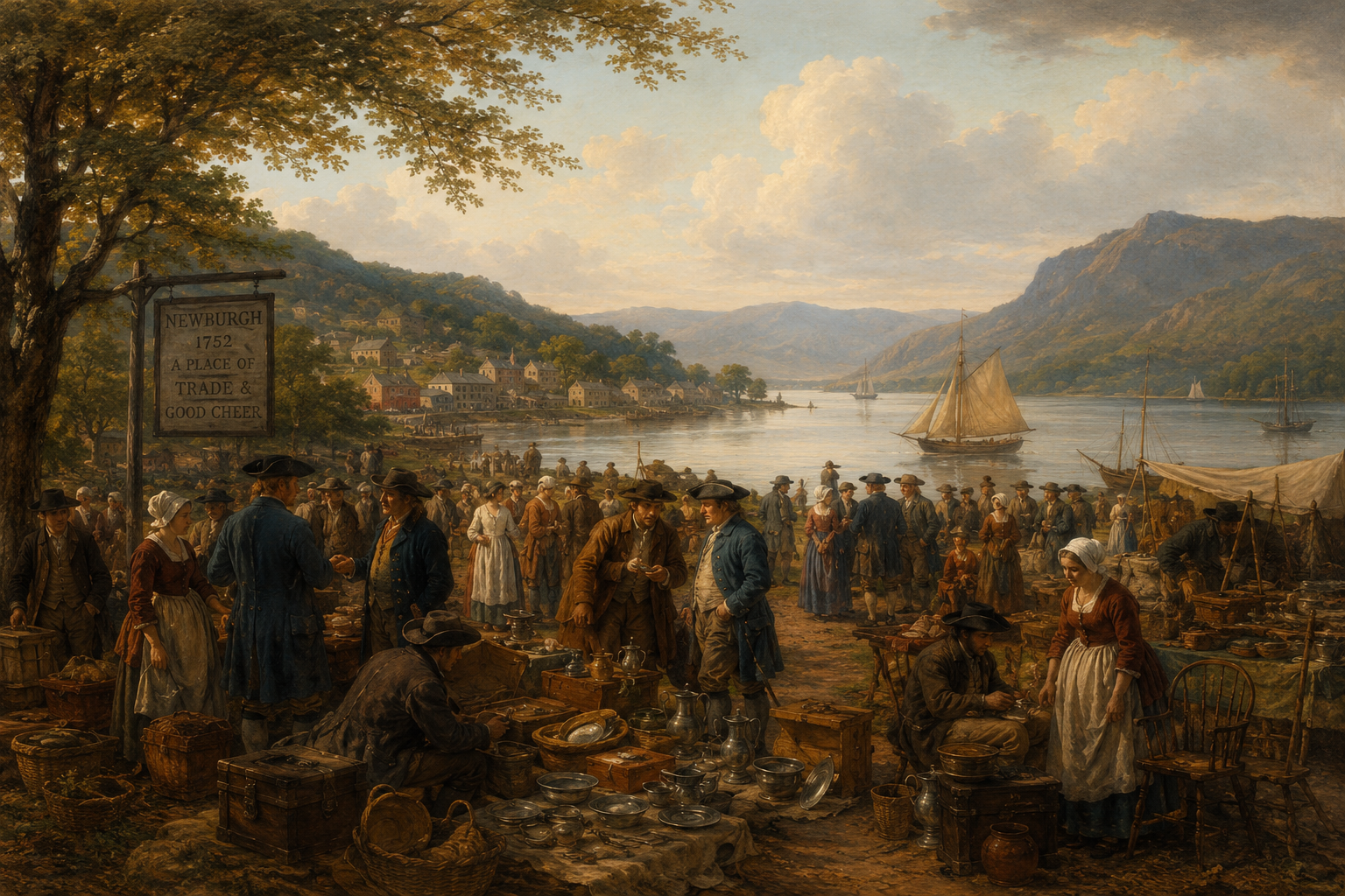 Did You Know? Newburgh May Have Been Home to North America’s First Flea Market