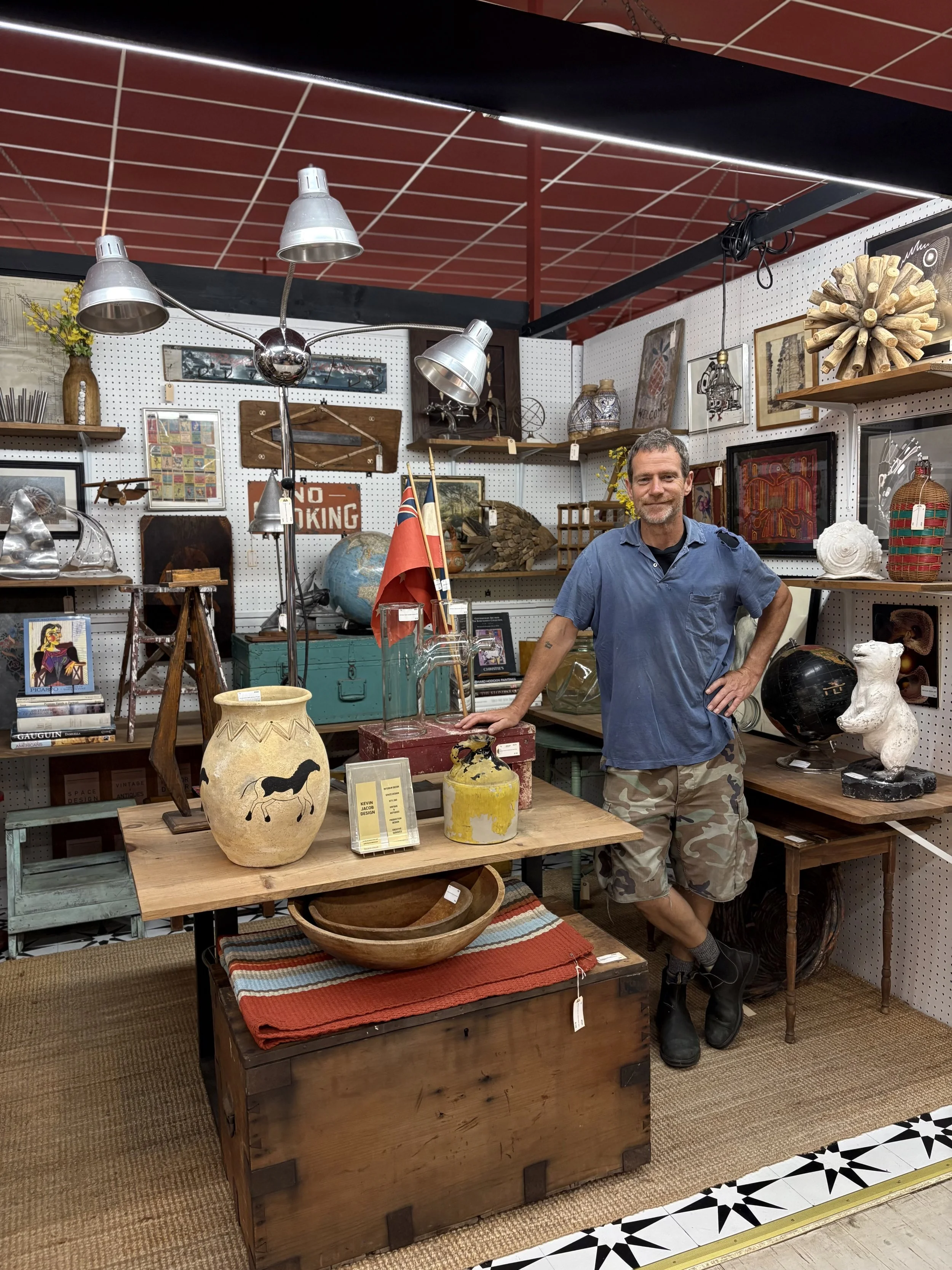 Behind the Booth: Eclectic Finds, Great Design, and Vintage Vision with Kevin