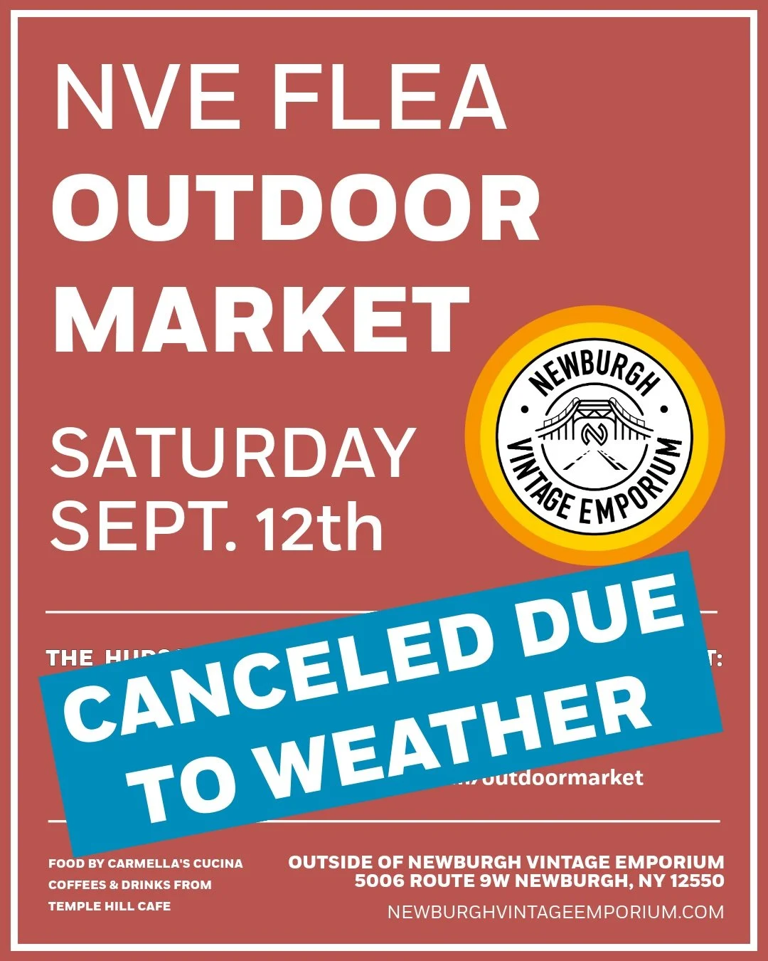 NVE Flea - Outdoor Market - CANCELED DUE TO WEATHER