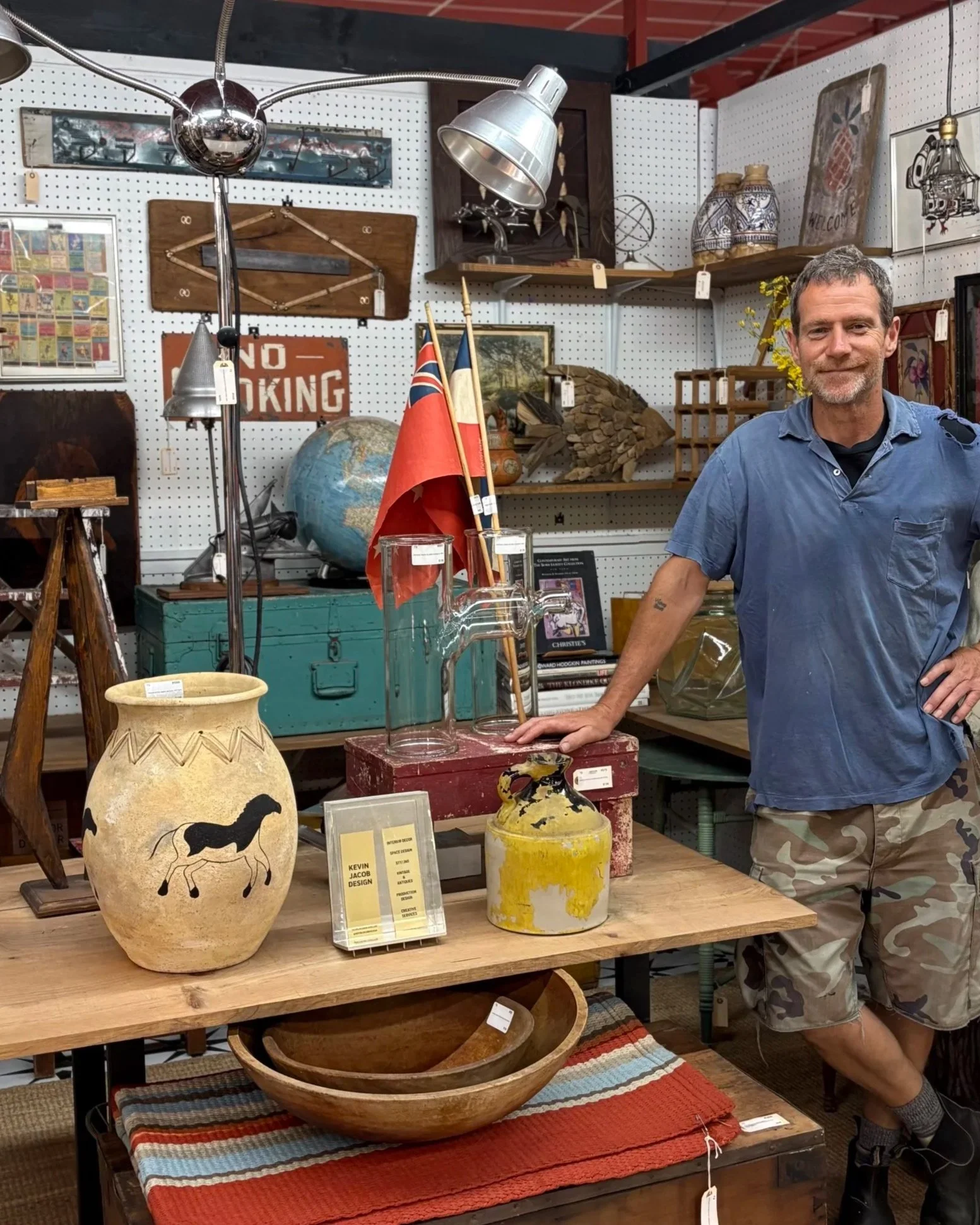 Behind the Booth: Eclectic Finds, Great Design, and Vintage Vision with Kevin